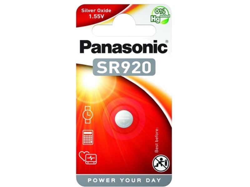 PANASONIC SR920 celulă buton cu oxid de argint 1,55 V