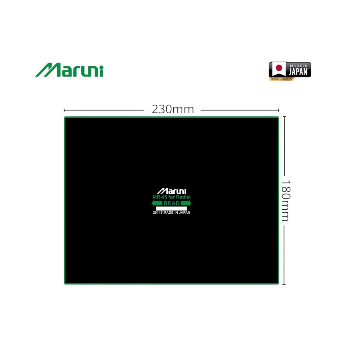 Petice vulcanizare anvelope radiale 180x230mm MR-45 Maruni made in Japan, Cod: DISRL41 - 1 | YEO