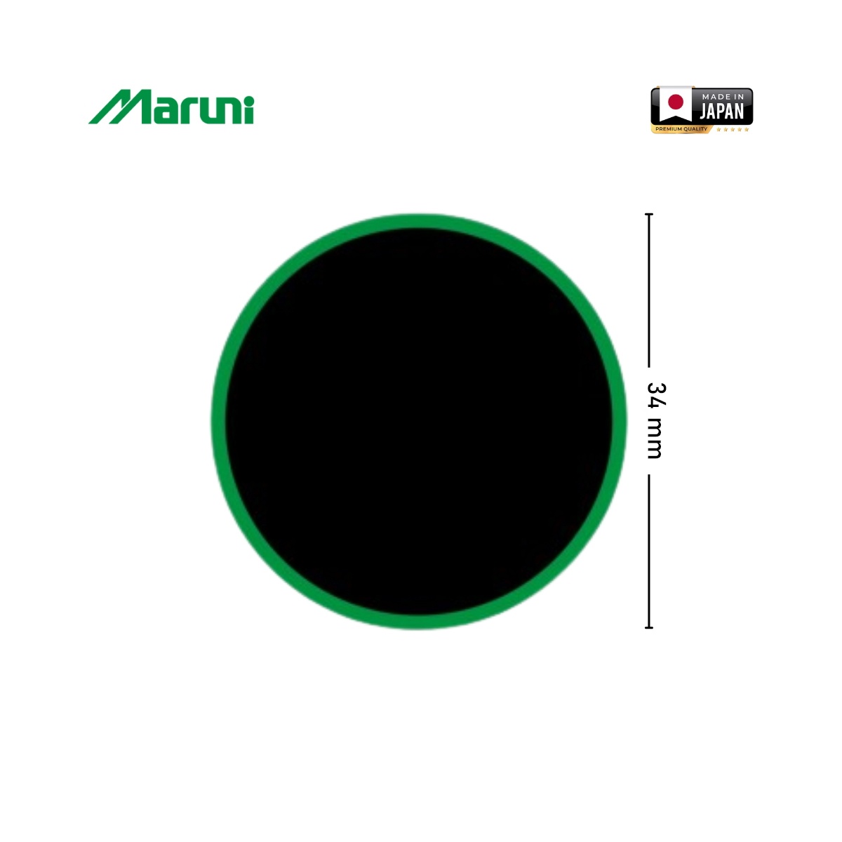 Petice vulcanizare rotunde 34mm MU-A0 pentru camere de aer Maruni made in Japan, Cod: DISUM84 - 1 | YEO