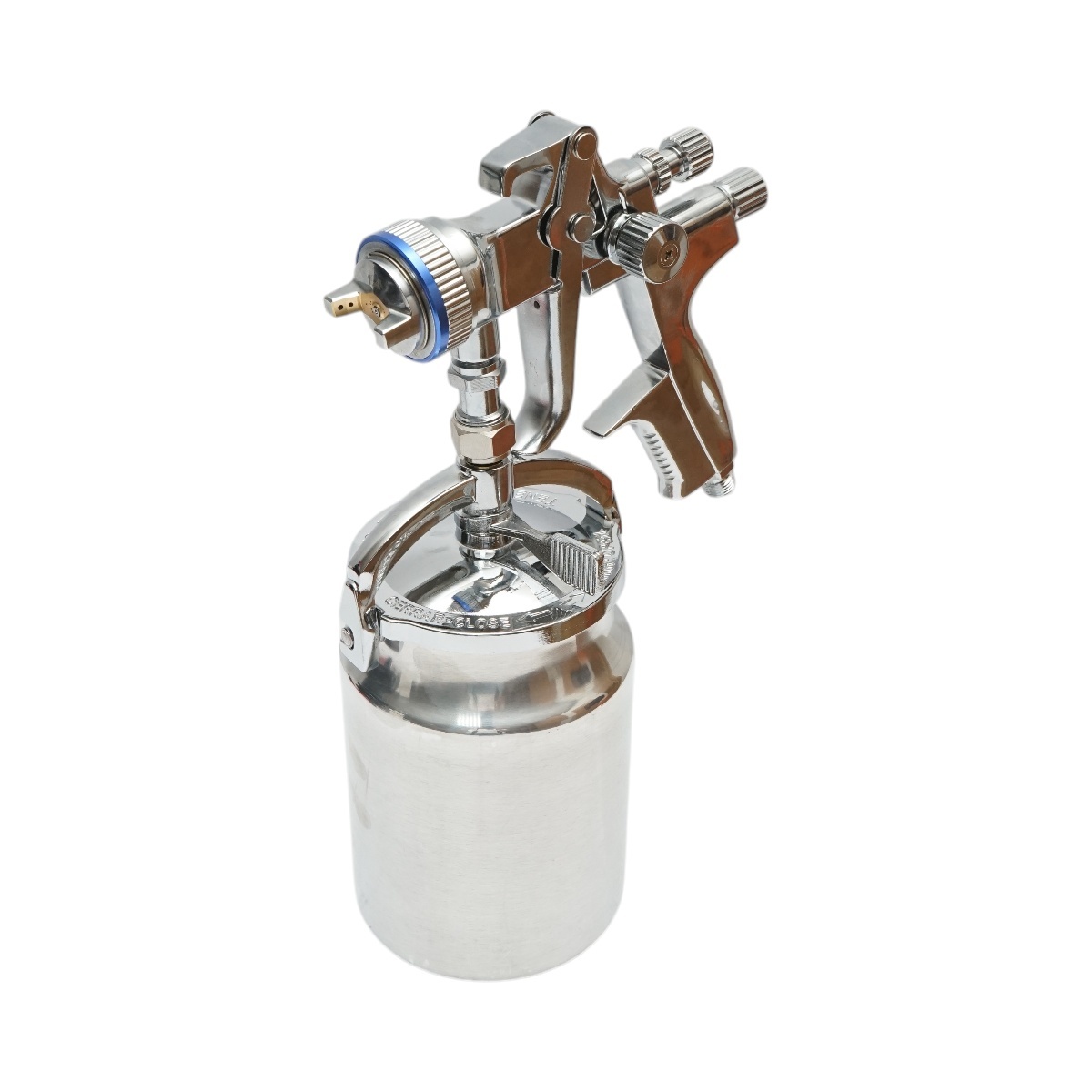 Pistol de vopsit cu aer comprimat 1000ml, duza 1.4mm, debit 200ml/min, presiune max. 4 bar , Cod: BK76143, Breckner Germania