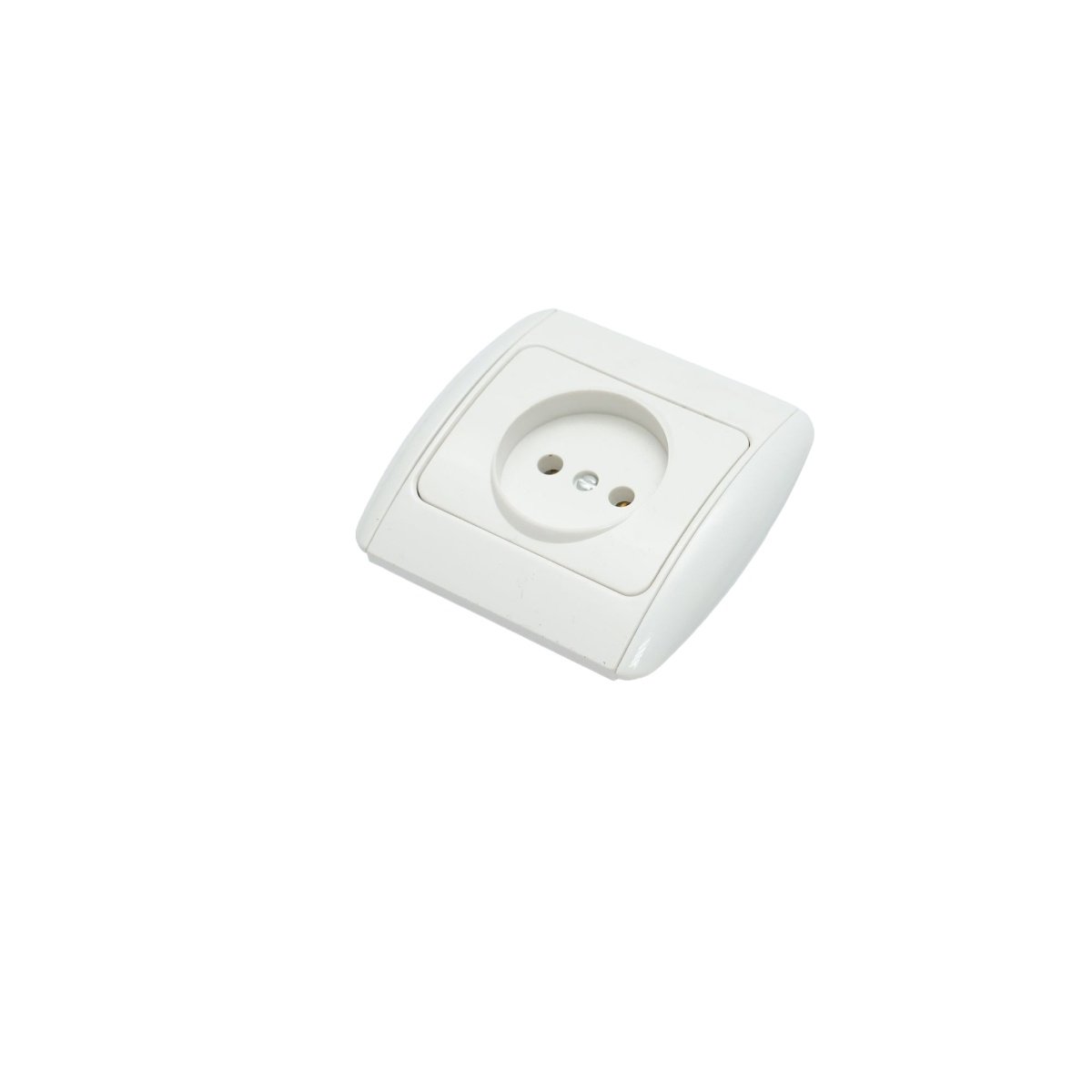 Priza simpa alba ST MAKEL 220V - 250V, 10A incastrat, ceramica, Cod: DISHZ74, Brand: Makel