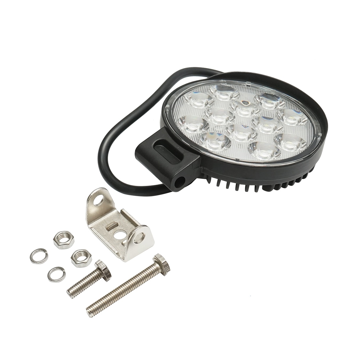 Proiector LED rotund tip spot 12-60V, 36W, carcasa aluminiu 110x110x40mm , Cod: BK79847 - 1 | YEO