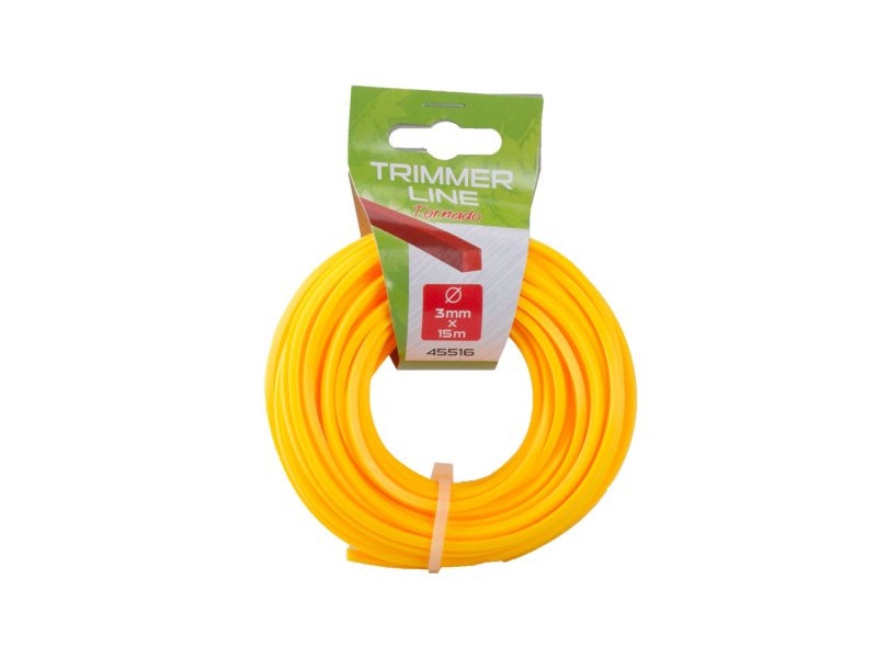 ROSA Sfoară de tuns iarba 3,0 mm x 15 m pătrat