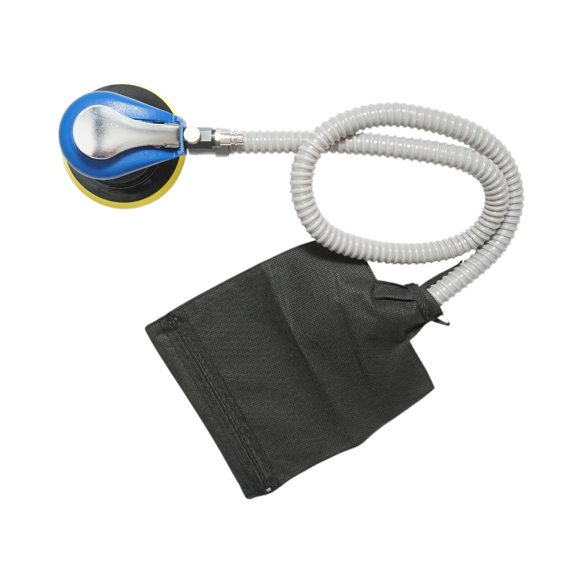 Slefuitor orbital pneumatic 125mm cu sistem de aspirare, viteza 10000 rpm, orbita 2.5mm, presiune max. 8 bar , Cod: BK76124 - 2 | YEO
