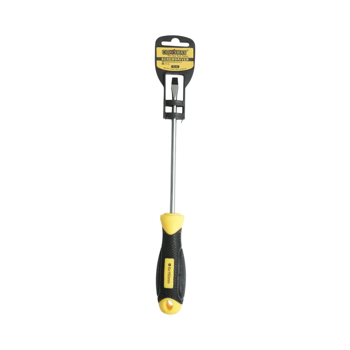 Surubelnita dreapta 6x150mm cu varf magnetic profesionala Cr-V , Cod: DISUF85, Crownman - 3 | YEO
