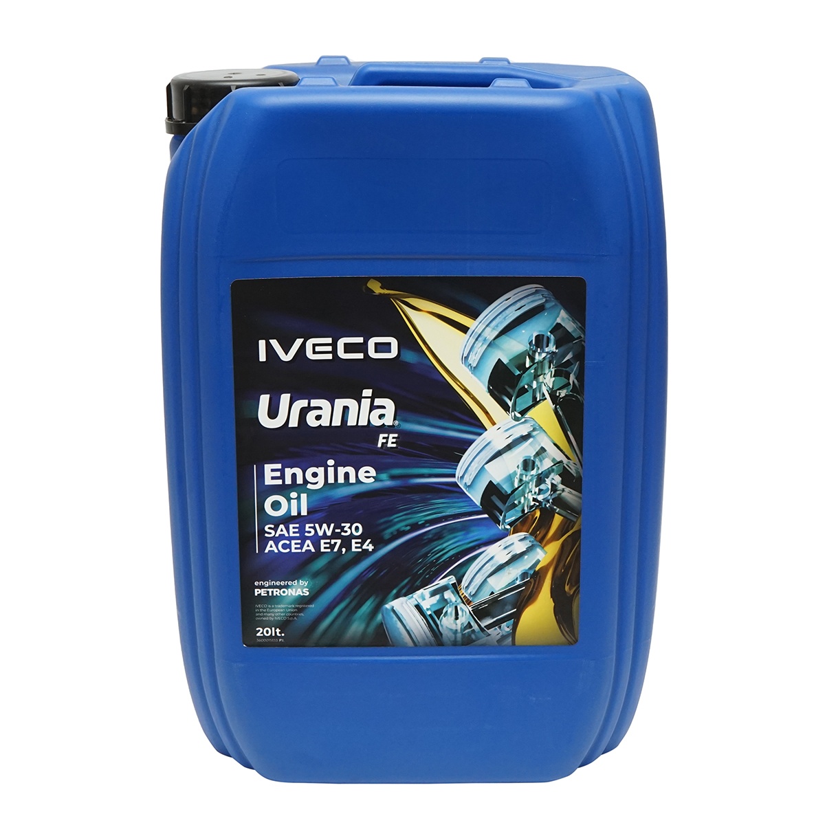 Ulei motor Urania FE 5W30 IVECO 20L, Cod: DISUL73, Brand: PETRONAS