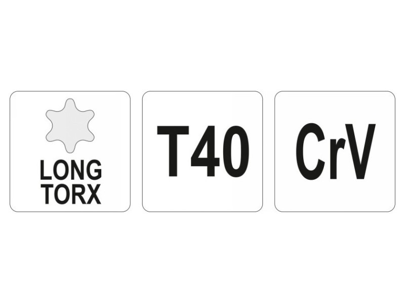 YATO Cheie Torx T40 lungă - 1 | YEO