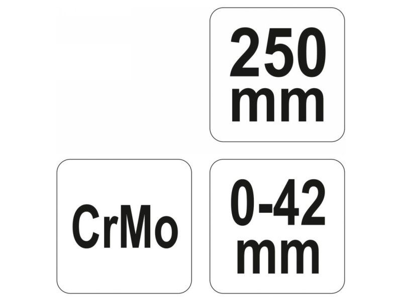 YATO clește auto-blocare 250 mm CrMo - 2 | YEO