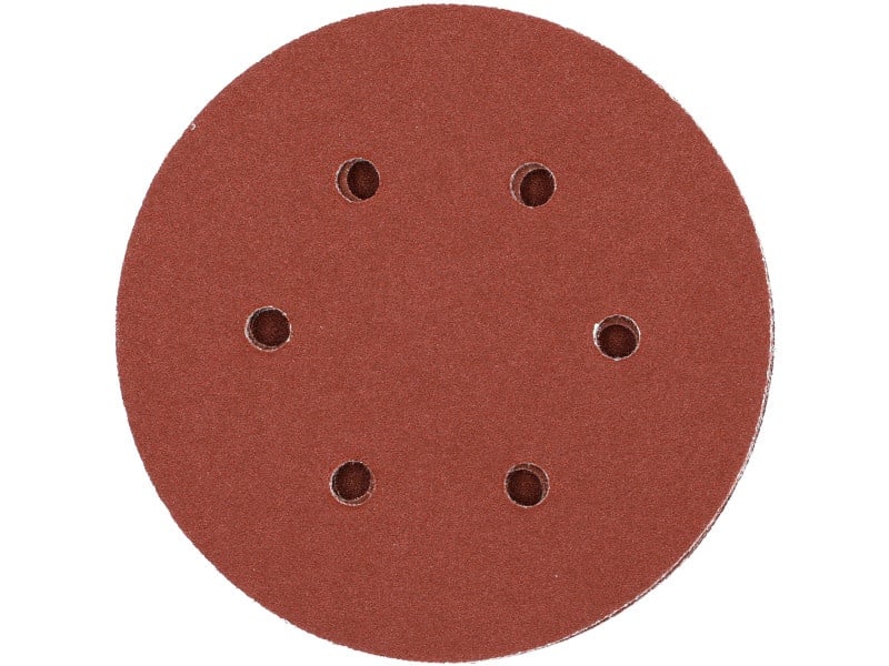 YATO Disc de fixare Velcro 150 mm / P120 6 găuri (50 buc)