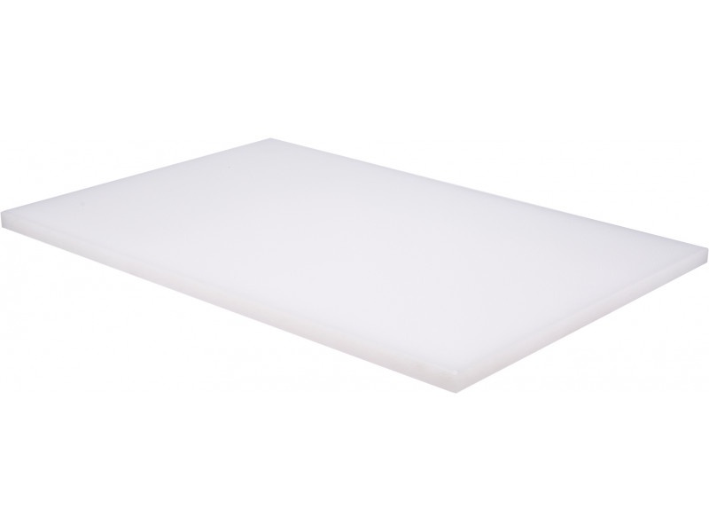 Tagliere In PP Per Gastronomia 600x400x20 Mm, Giallo, Antibatterico, Lavabile In Lavastoviglie E Delicato Con Le Lame