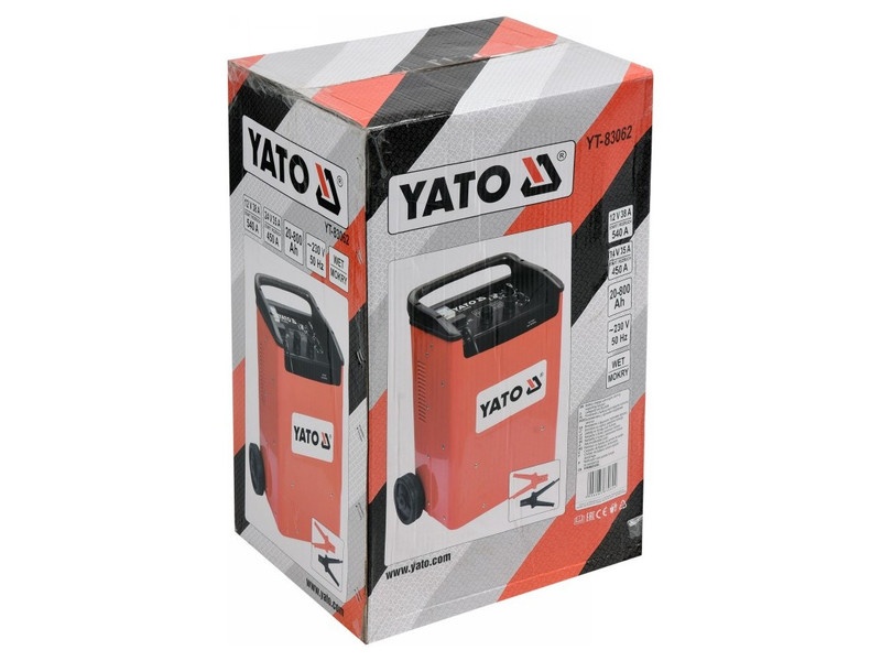 YATO Încărcător de baterii-starter 12-24 V / 540A / 20-800 Ah - 2 | YEO