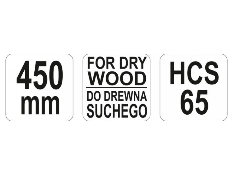 YATO Lamă de ferăstrău pentru lemn uscat 450 mm - 4 | YEO