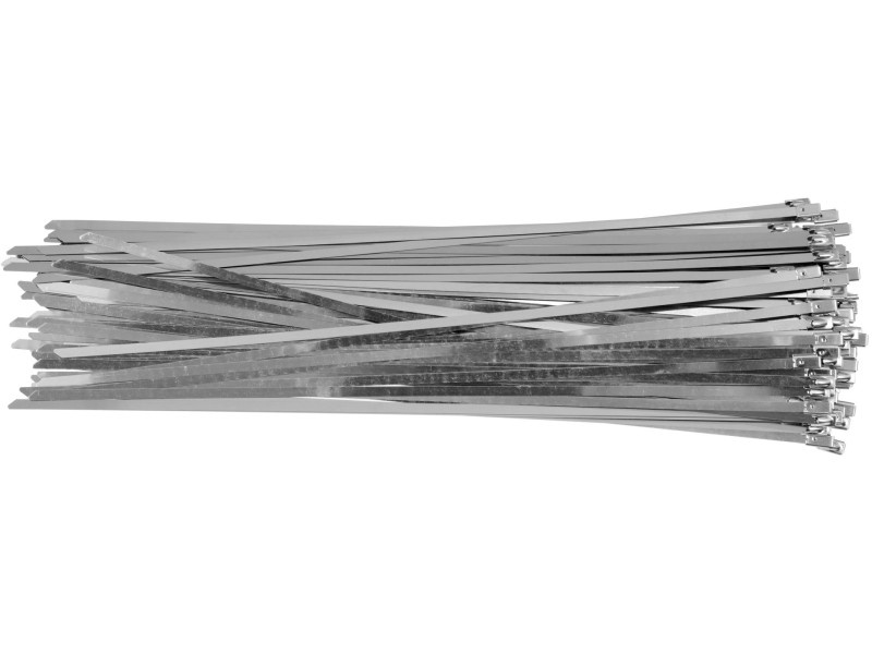 YATO Legături pentru cabluri Inox 450 x 8,0 mm (50 buc) - 1 | YEO