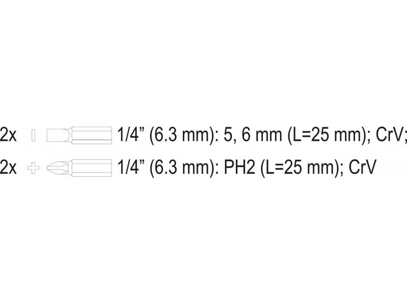 YATO Scraper spatulă multifuncțională inox + 4 vârfuri bit - 3 | YEO