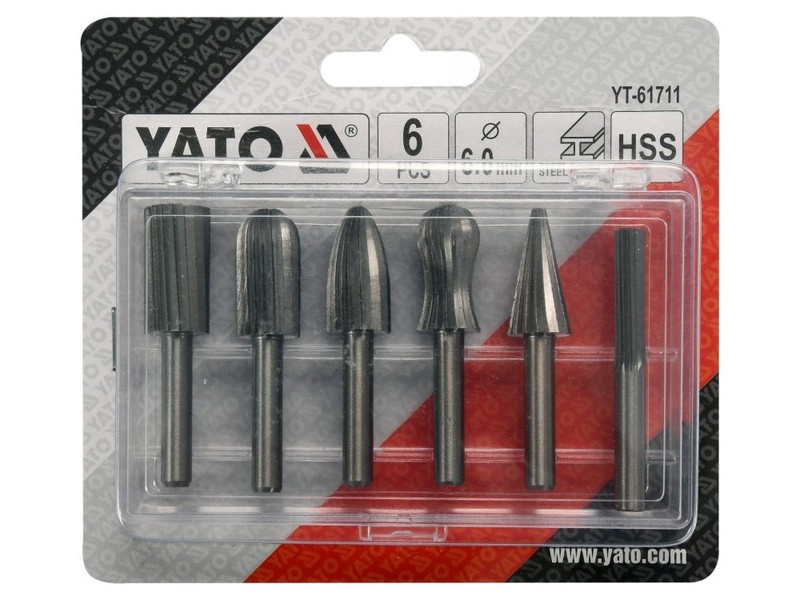 YATO Turbo Milling Set 6 piese pentru metal - 2 | YEO