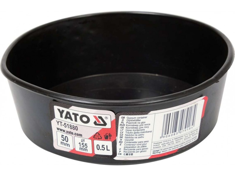 YATO Vas de ipsos 50x155 mm 500 ml - 1 | YEO