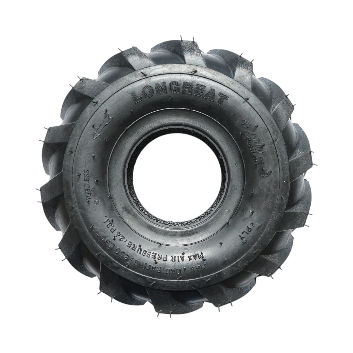Anvelopa agricola 400/4 crampon R-1 4PR pentru motocultor, Cod: DIS400-4C - 1 | YEO
