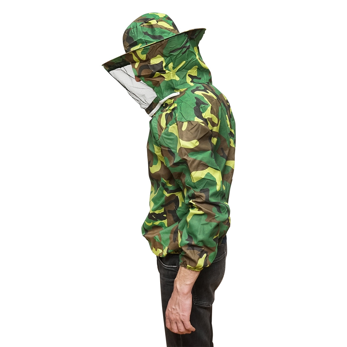 Bluza apicola tip camuflaj marimea L cu masca protectie, Cod: DISKR04 - 3 | YEO
