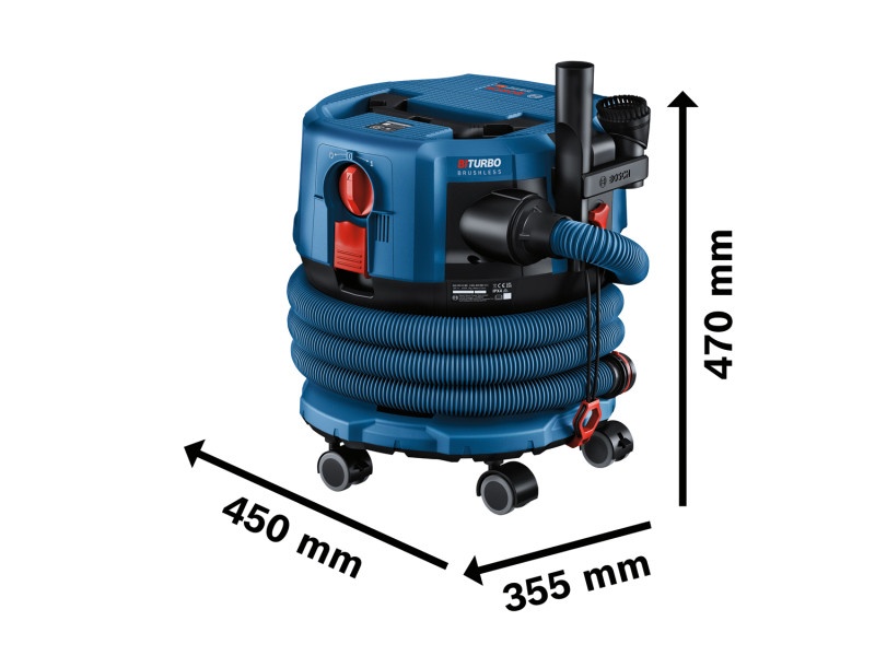 BOSCH Aspirator fără fir GAS 18V-12 MC (fără acumulator și încărcător) M-Class - 2 | YEO