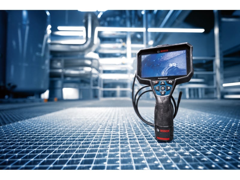 BOSCH Cameră de testare reîncărcabilă GIC 12V-5-27 C (cu adaptor pentru baterie) IP 54