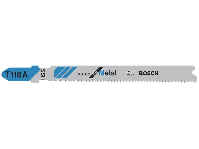 BOSCH lamă de ferăstrău pentru metal T 118 A 92/1,1-1,5 mm (3 buc)