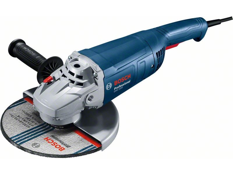 BOSCH Polizor unghiular 230 mm GWS 2200-230 pornire ușoară, în cutie de carton / 2200 W