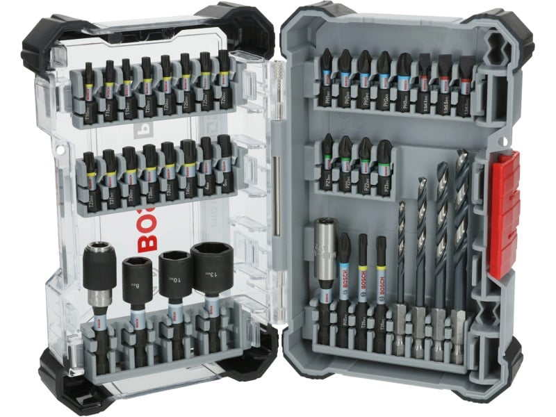 BOSCH PRO Set de biți și burghie de impact 40 piese 1/4" Hex