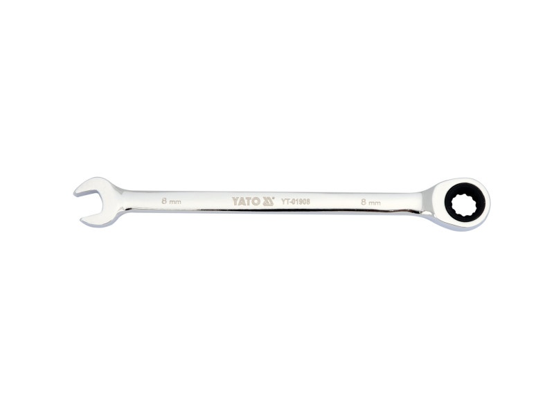 Cheie cu clichet YATO Star 8 mm / 141 mm 72T CrV - 3 | YEO
