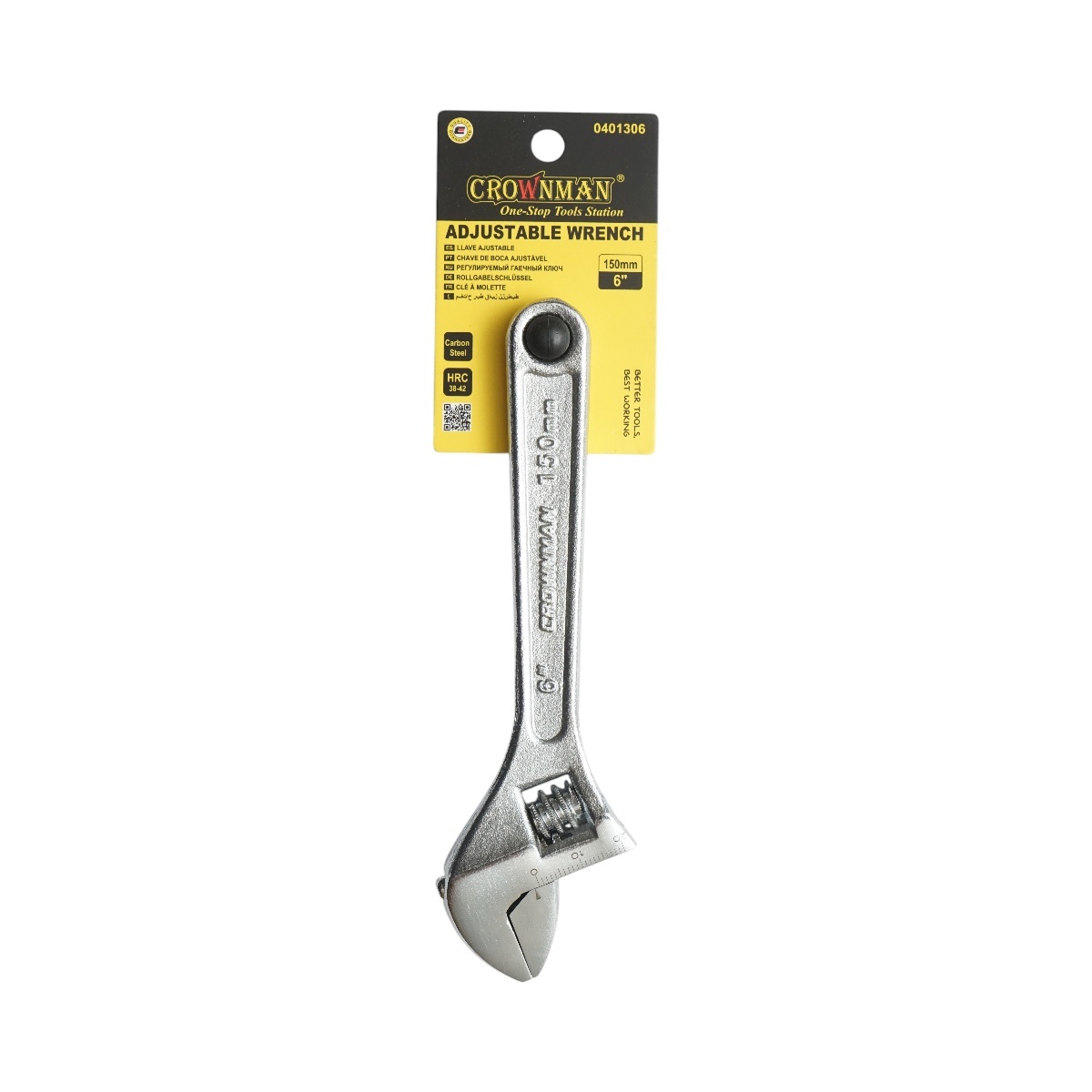 Cheie franceza reglabila 150mm , Cod: DISUF23, Crownman - 1 | YEO