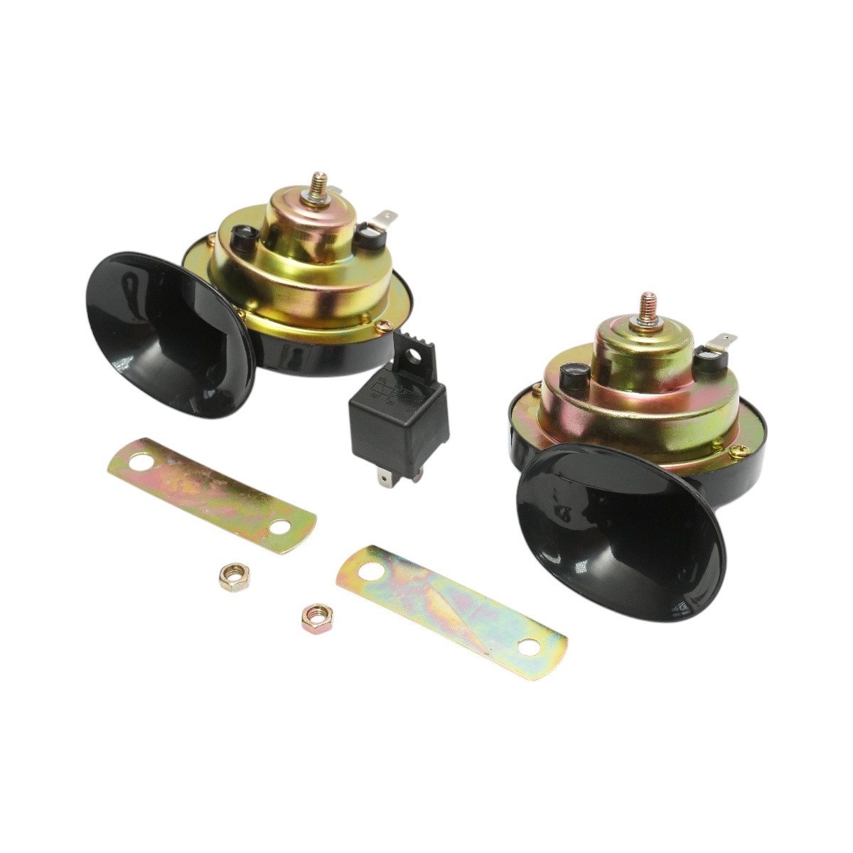 Claxon goarna dublu 12V, 86dB ,Cod: BK79891, Brand: BRECKNER GERMANY - 1 | YEO