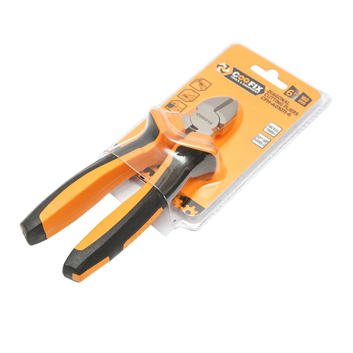 Cleste sfic cu tais lateral 160mm profesional cu finisaj nichelat, Cod: BK89523, Brand: COOFIX - 1 | YEO