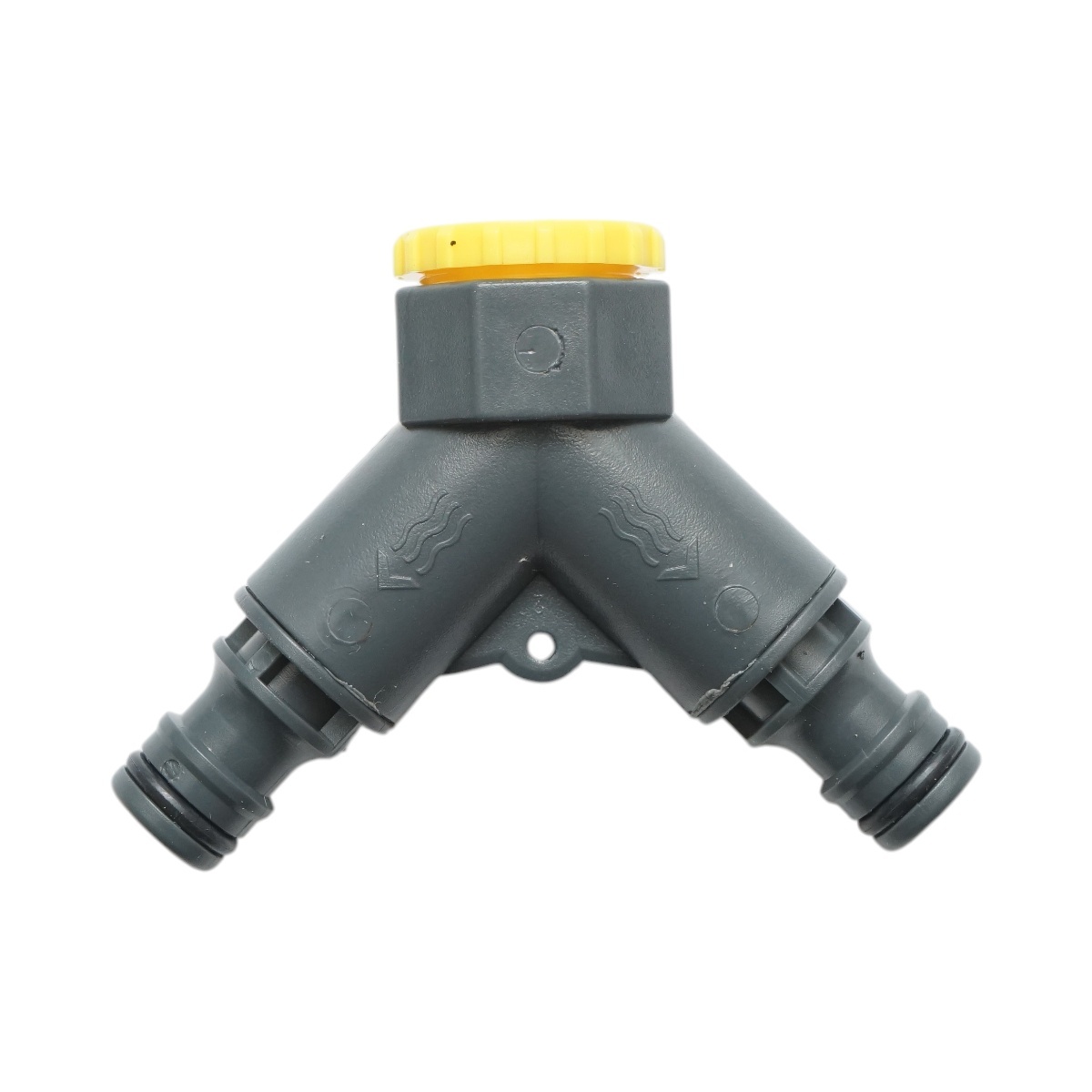 Conector rapid 2 cai furtun gradina 1/2-3/4 , Cod: DISUF77, Crownman - 1 | YEO