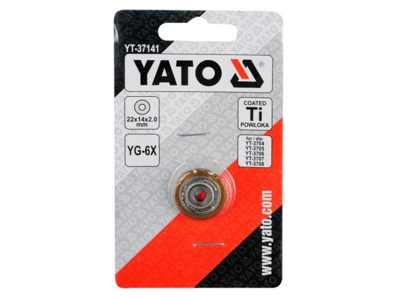 Disc de tăiat plăci YATO 22 x 14 x 2 mm (pentru tăietori de plăci YT-3704, YT-3705, YT-3706, YT-3707, YT-3708) - 1 | YEO