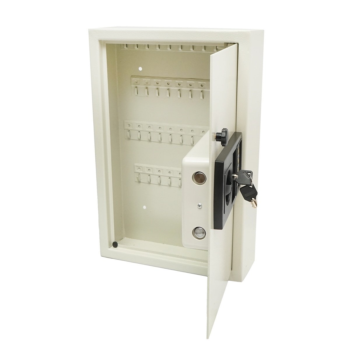 Dulap metalic securizat pentru chei cu cifru electronic 300x450x100mm, Cod: DISMW01 - 2 | YEO