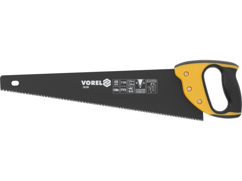Ferăstrău VOREL Foxtail teflonat 450 mm - 1 | YEO