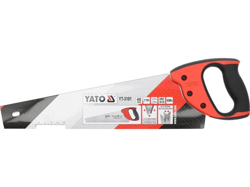Ferăstrău YATO Foxtail 400 mm 3 muchii - 3 | YEO
