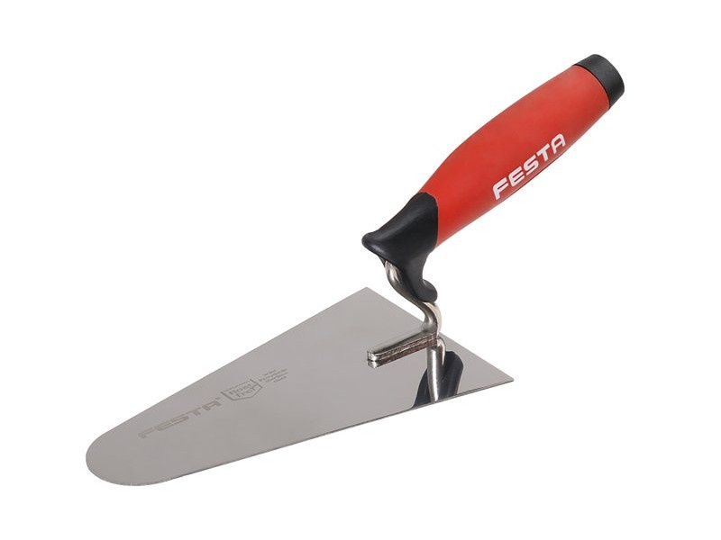 FESTA Lingură de zidărie 160 mm inox cu mâner moale