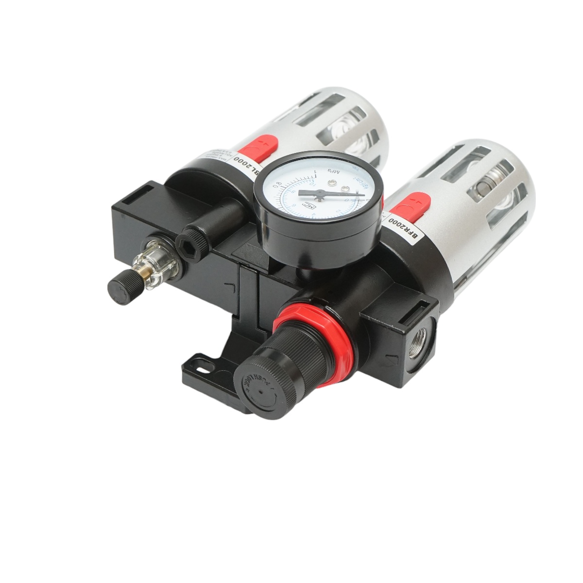 Filtru aer si ungator cu regulator de presiune max. 1 MPa, racord 1/4, Cod: DISMS34 - 2 | YEO