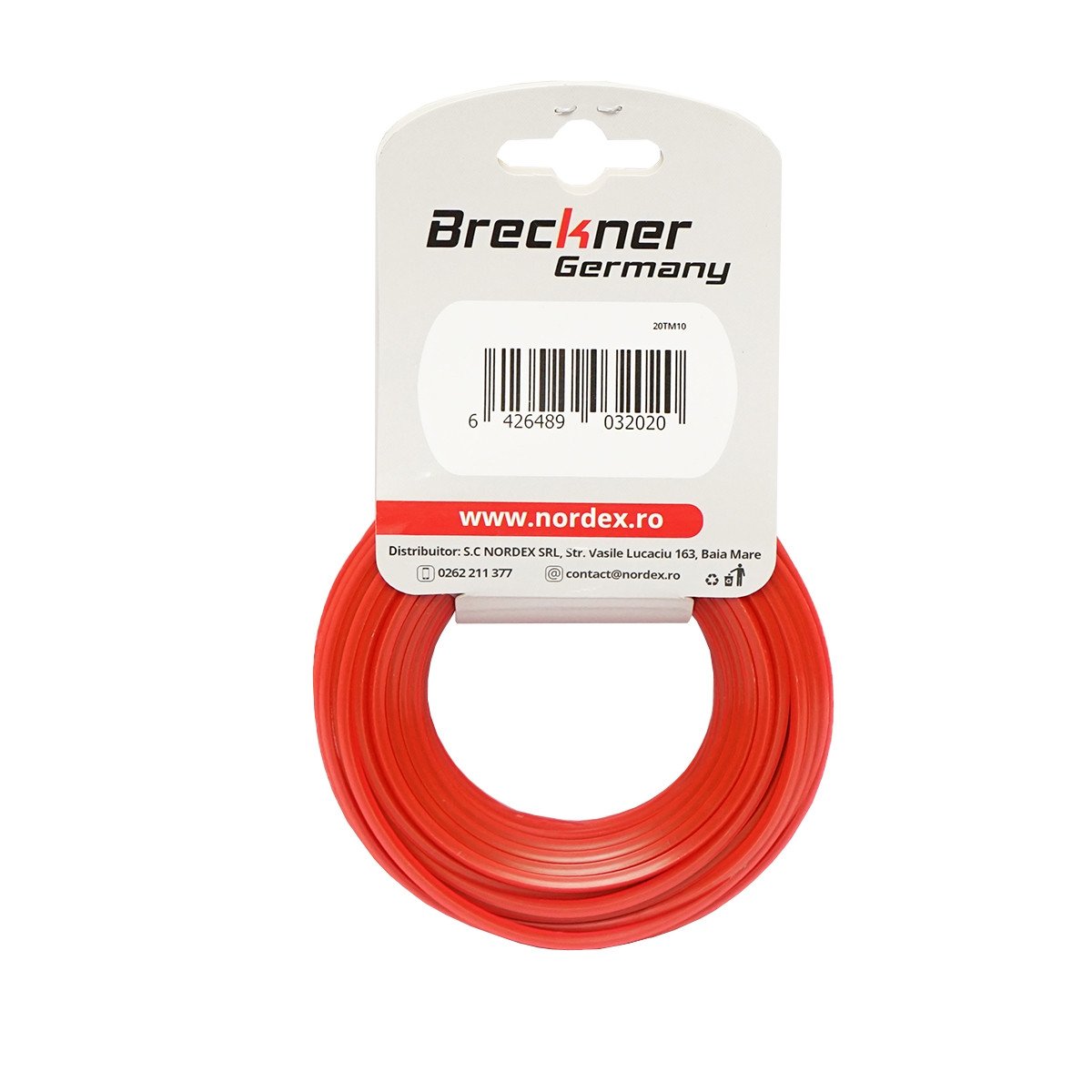 Fir patrat pentru motocoasa, 2.4 mm x 15 m, Cod: BK99730, Brand: BRECKNER GERMANY - 1 | YEO