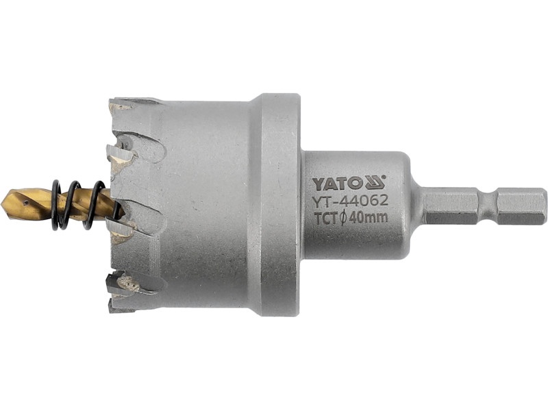 Freză circulară YATO 40 mm TCT cu suport pentru biți - 2 | YEO