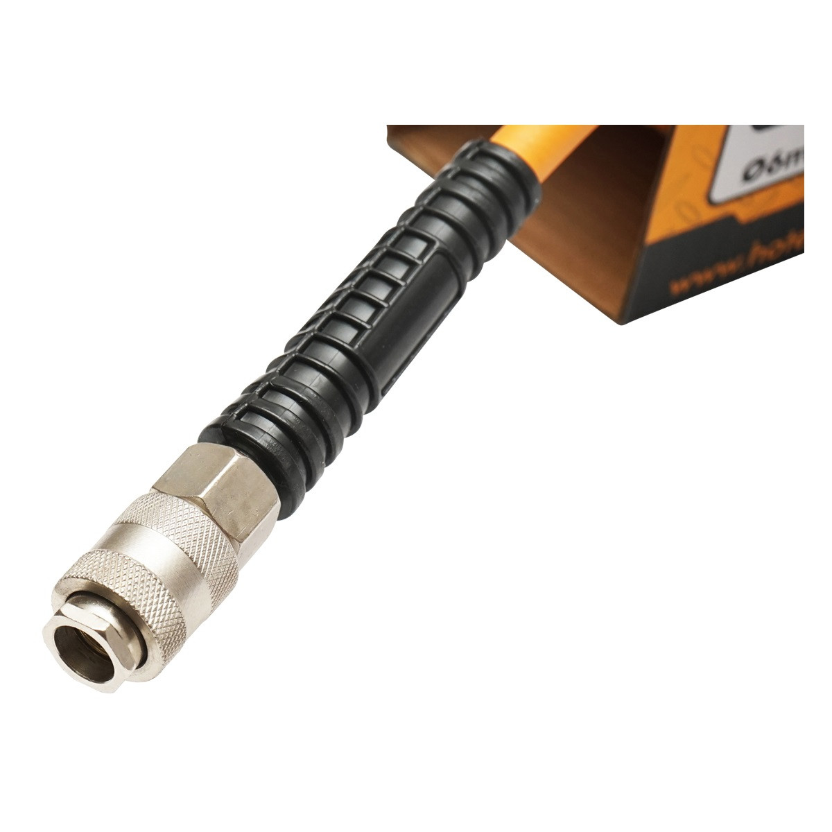 Furtun aer compresor, profesional, 15m, din PVC, cu cuple rapide universale, Cod: BK92678 Echivalență: DISFR87, Hoteche - 2 | YEO