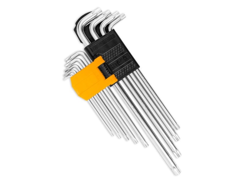 INGCO Set de chei torx lungi 9 piese T10-T50 S2 - 1 | YEO