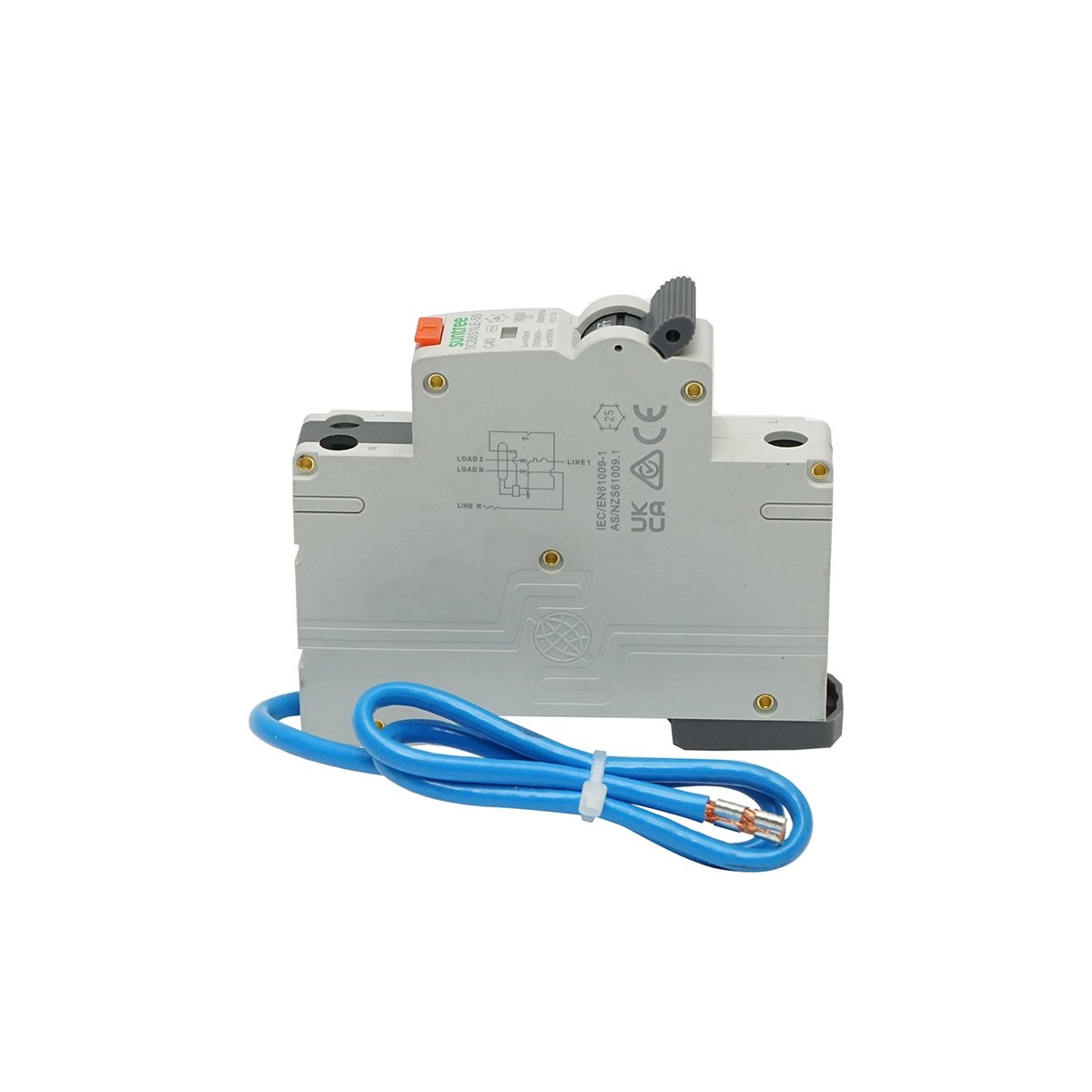 Intrerupator automata cu protectie diferentiala RCBO 1P+N 50A 30mA, AC, Cod: DISMB81, Brand: SUNTREE - 1 | YEO