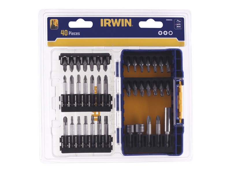 IRWIN Set de vârfuri de biți 40 bucăți 25 mm