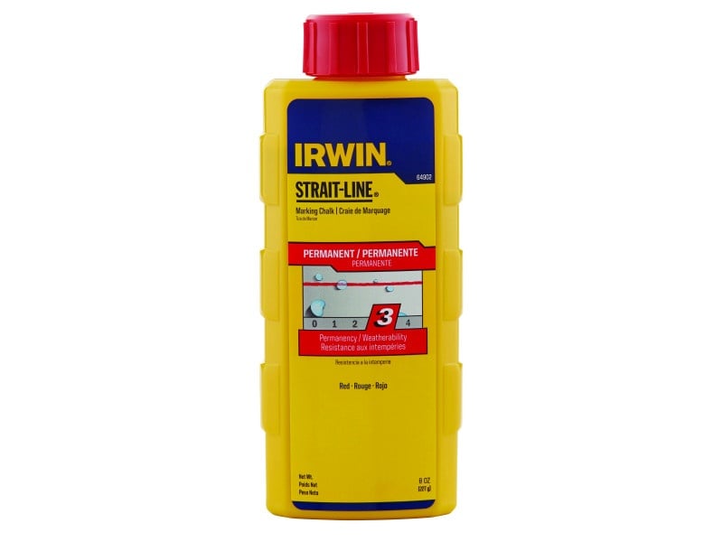 IRWIN Strait-Line Vopsea pulbere pentru linia de vopsire 227g roșu