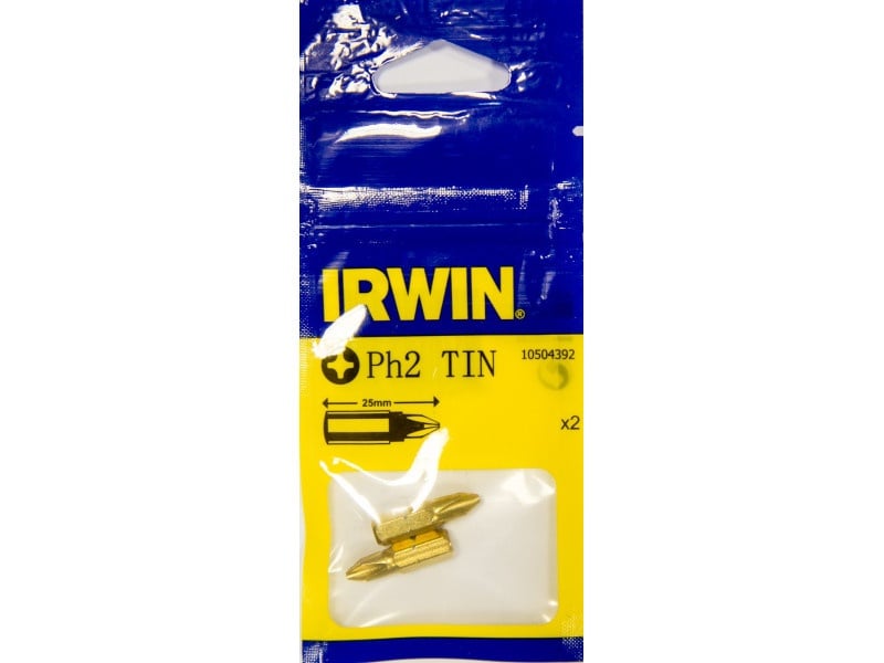 IRWIN Vârf bit PH2 x 25 mm TiN (2 buc)