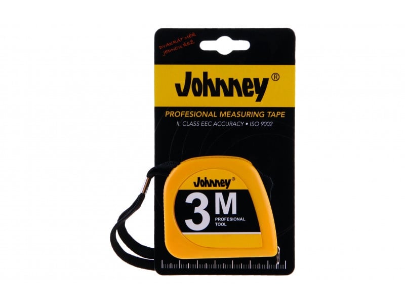 JOHNNEY Bandă de măsurat 3 m x 13 mm KDS 3013