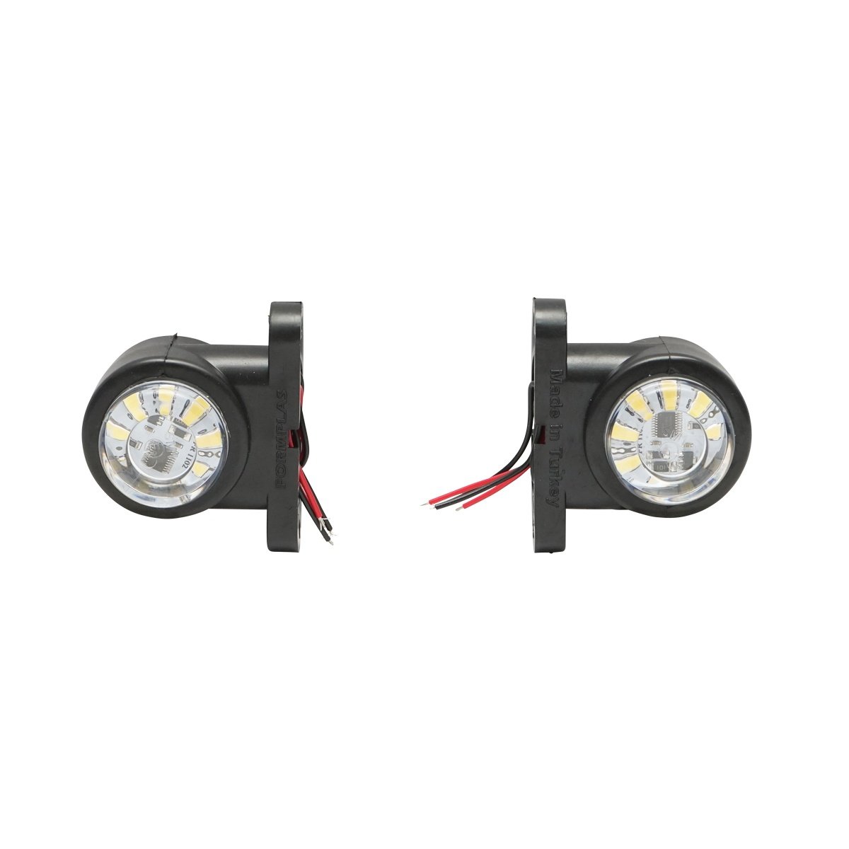 Lampa gabarit rotativ laterala LED alba-rosu 12-24V FR1102 , Cod: BK69538, Brand: BRECKNER GERMANY - 1 | YEO