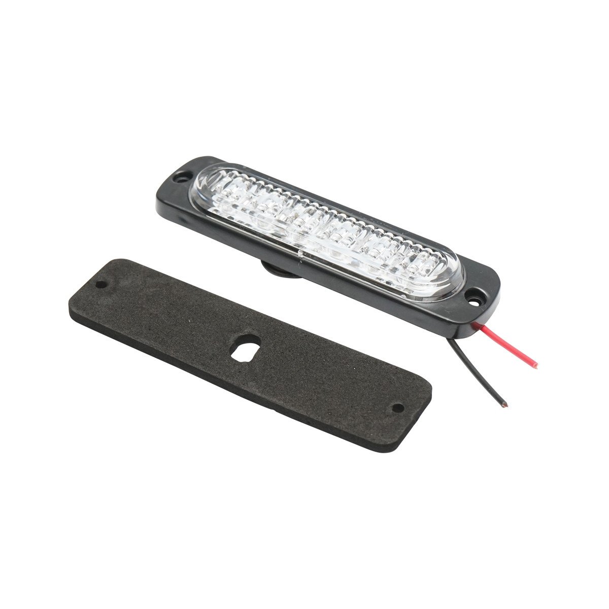 Lampa laterala stroboscopica led alba 113mm 12-24V FR1272W, Cod: BK69504, Brand: BRECKNER GERMANY - 1 | YEO