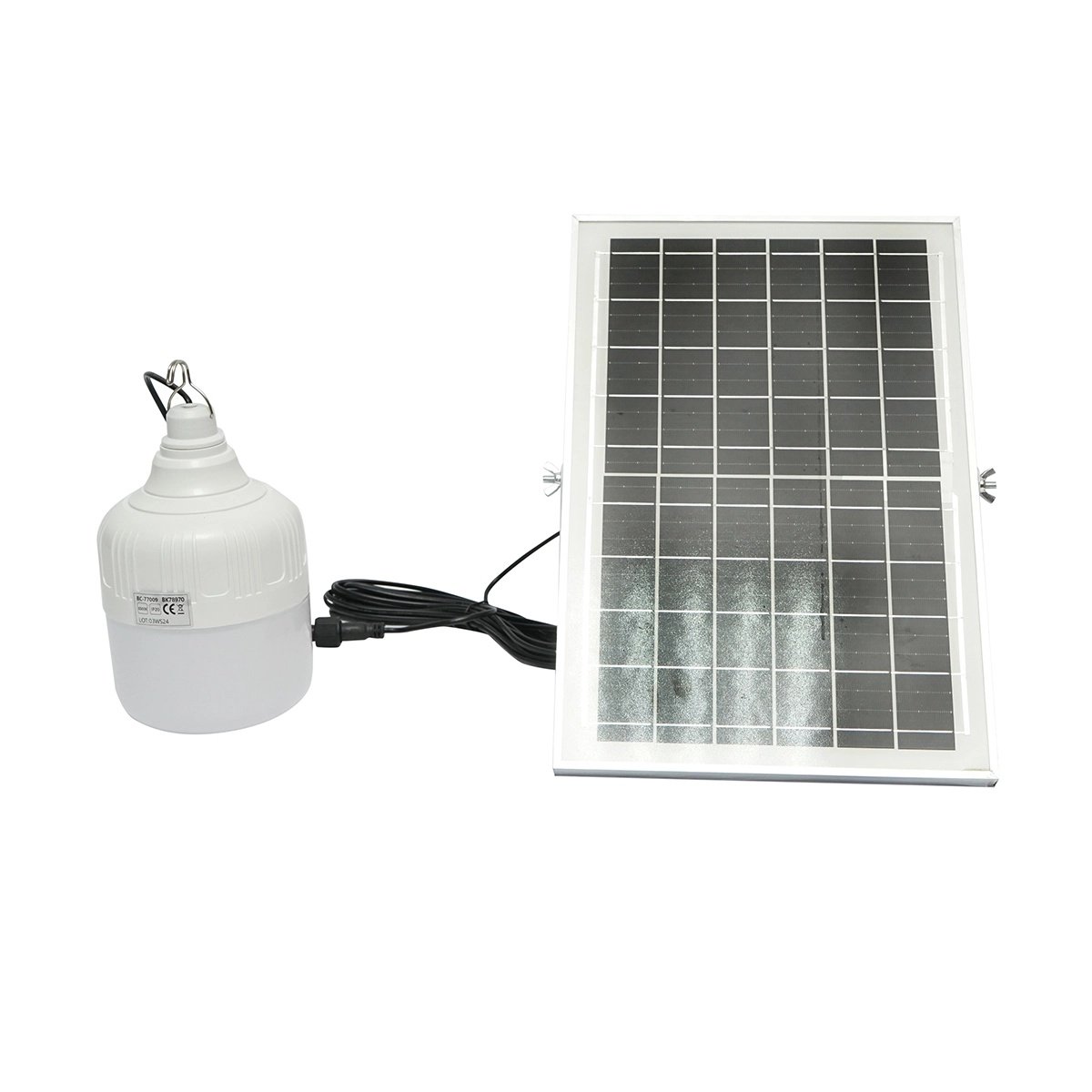 Lampa LED 100W, 6500K cu panou solar policristalin 8W si telecomanda IP20, Cod: BK78970, Brand: BRECKNER GERMANY - 2 | YEO